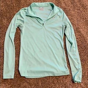 Teal Under Armour 1/4 Zip